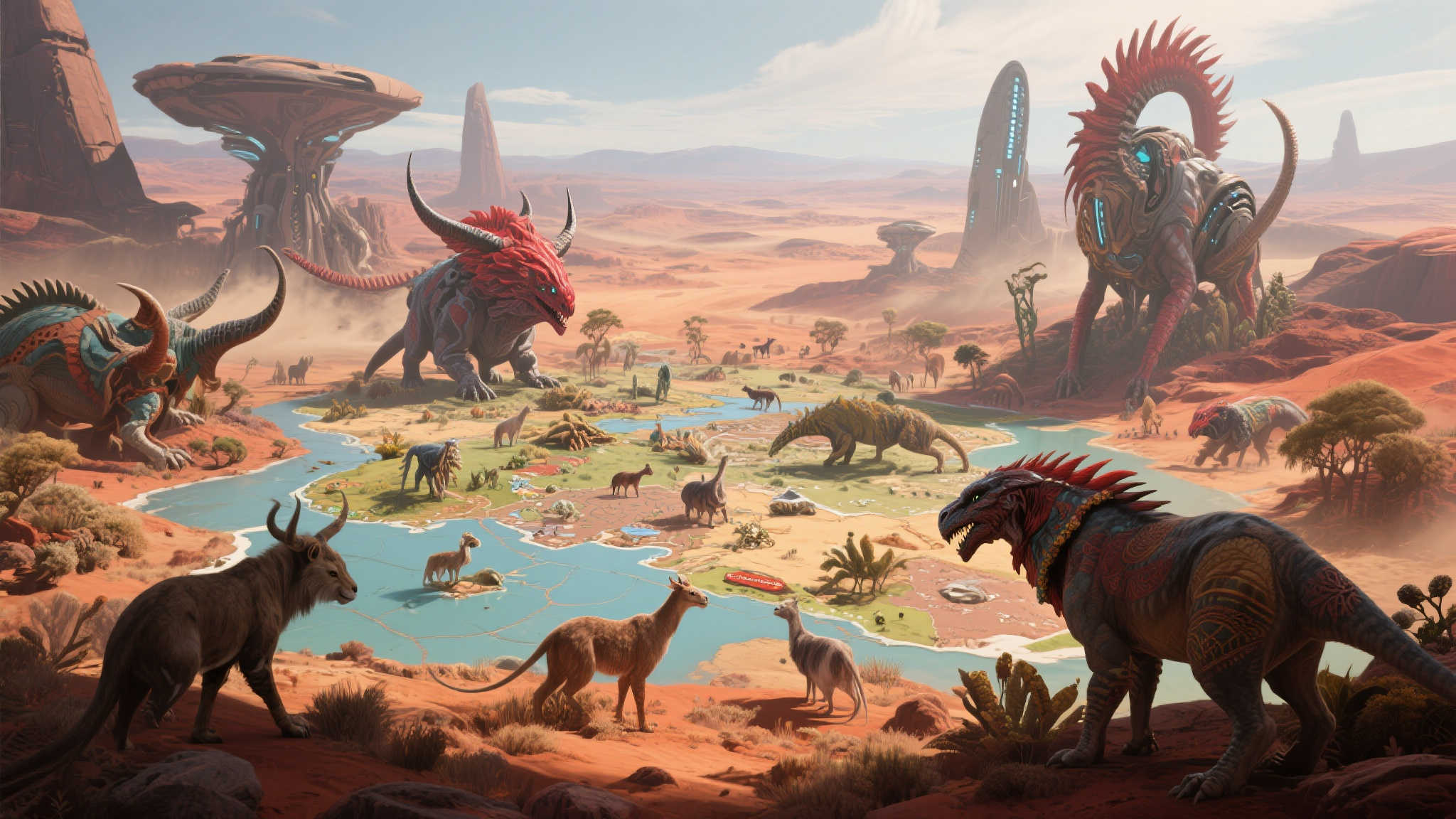 全新开放世界探险游戏〈红色沙漠〉震撼亮相ChinaJoy